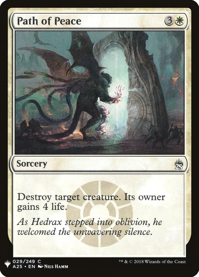Path of Peace (29) [LIST] - MTG Single