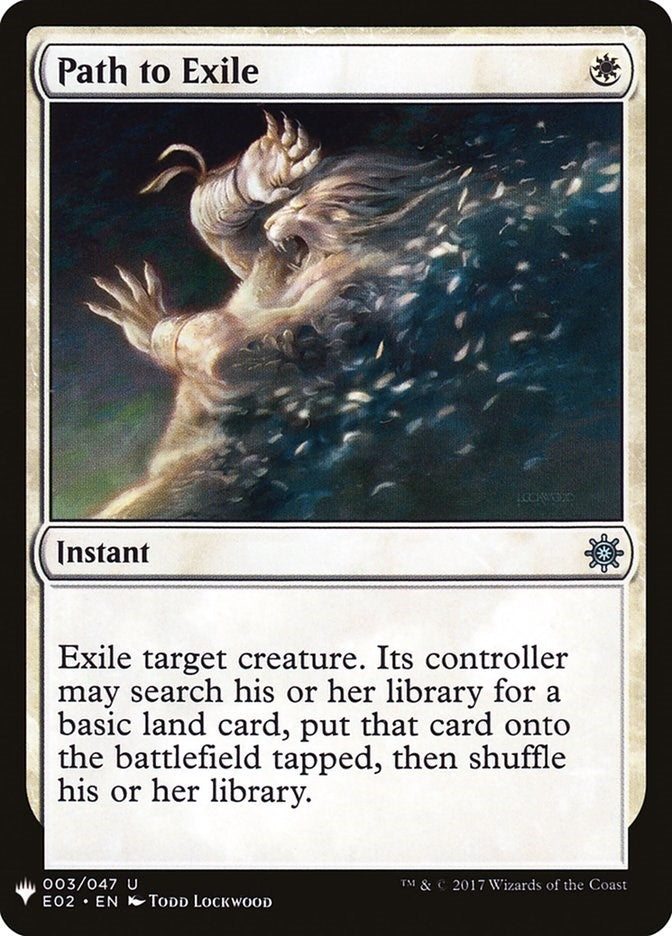 Path to Exile (E02) (3) [LIST] - MTG Single