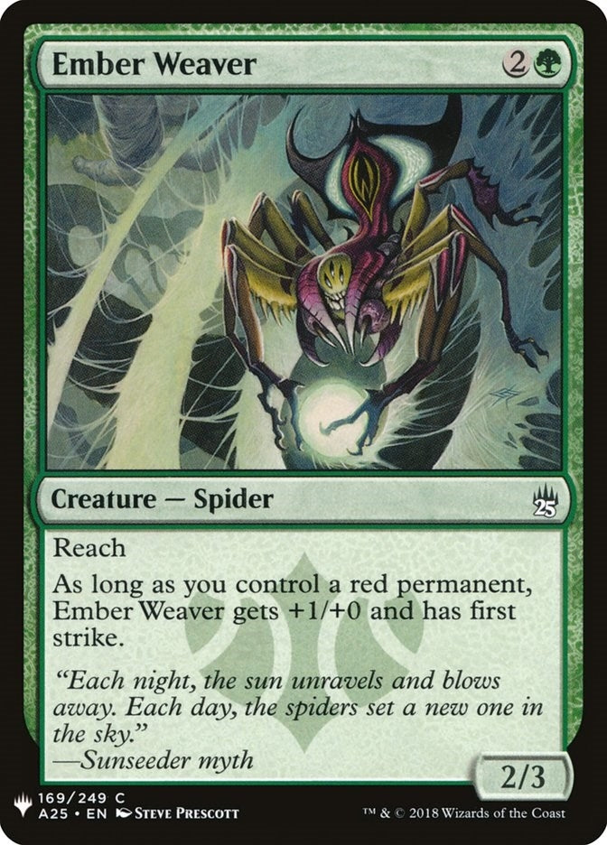 Ember Weaver (169) [LIST] - MTG Single