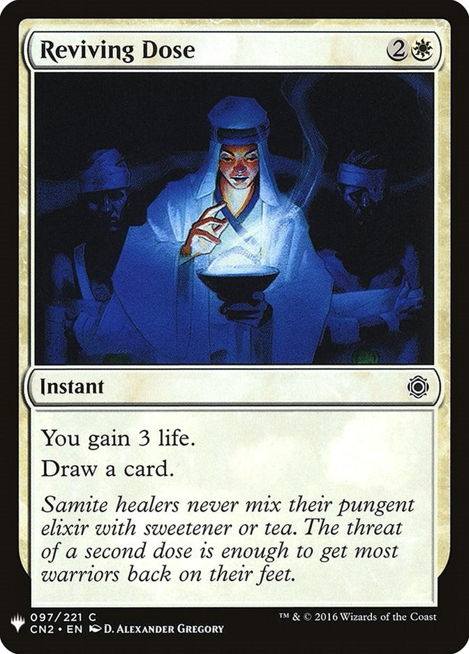 Reviving Dose (97) [LIST] - MTG Single