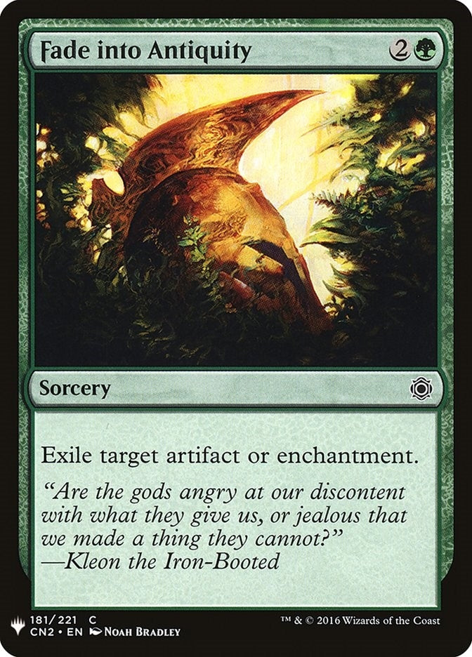 Fade into Antiquity (181) [LIST] - MTG Single