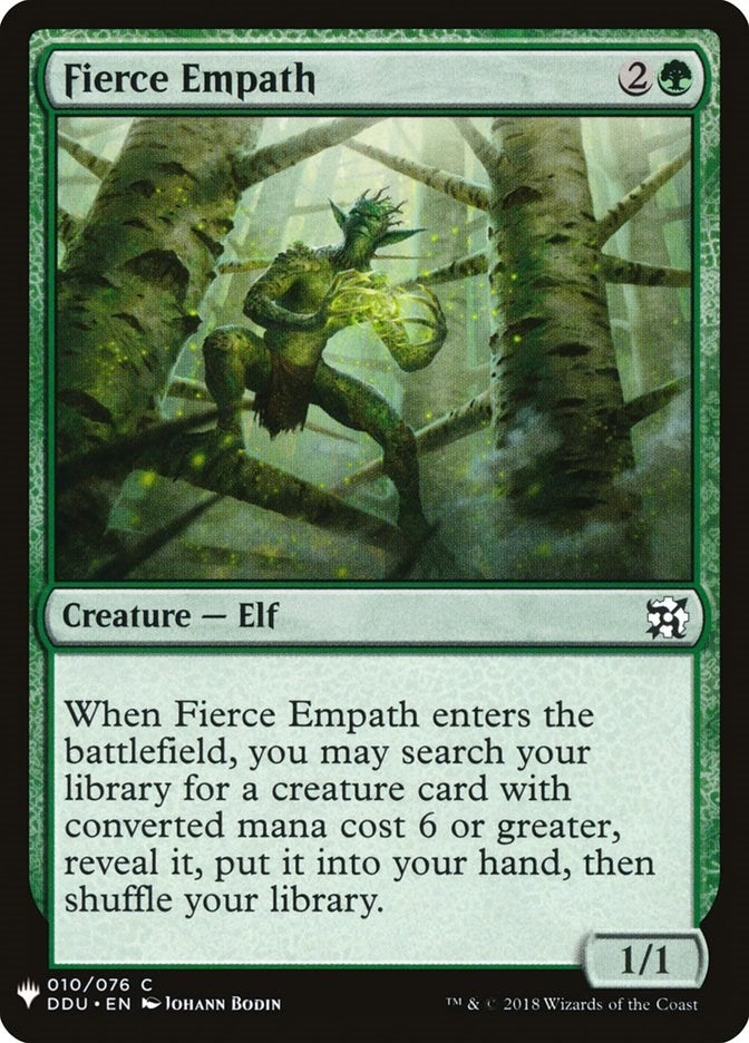 Fierce Empath (10) [LIST] - MTG Single