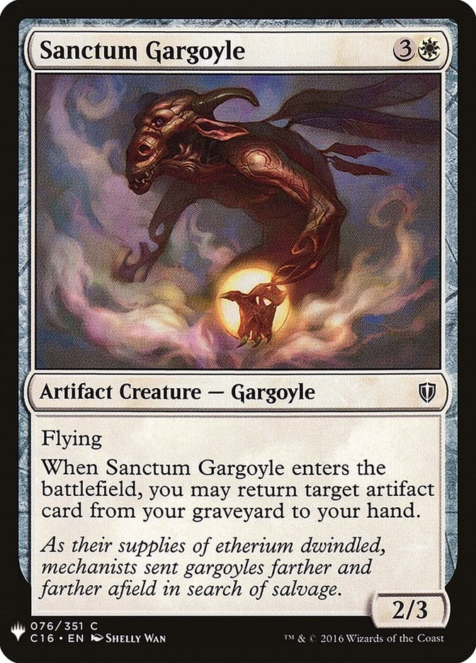 Sanctum Gargoyle (76) [LIST] - MTG Single