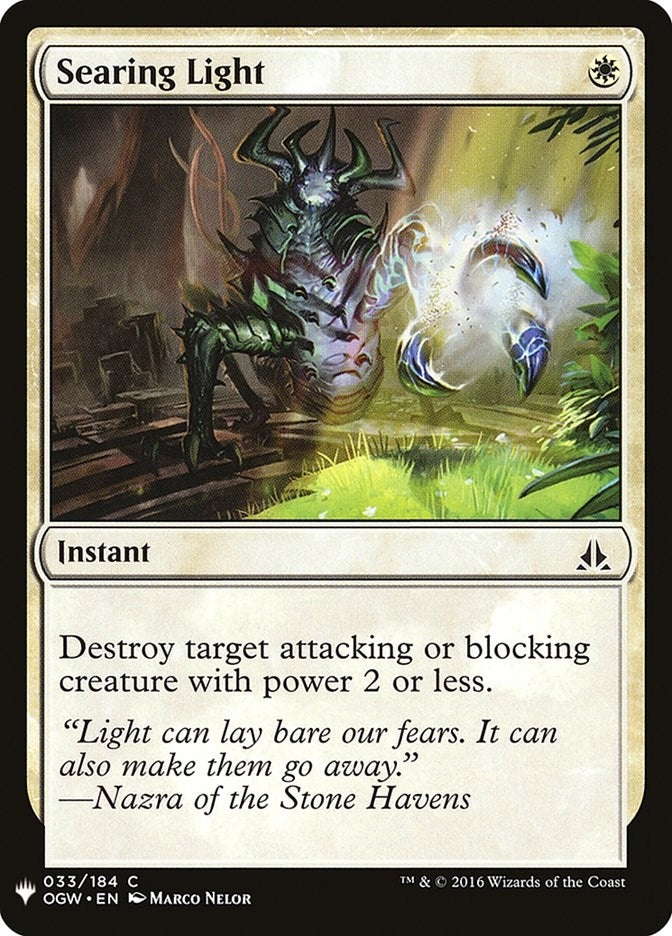 Searing Light (33) [LIST] - MTG Single