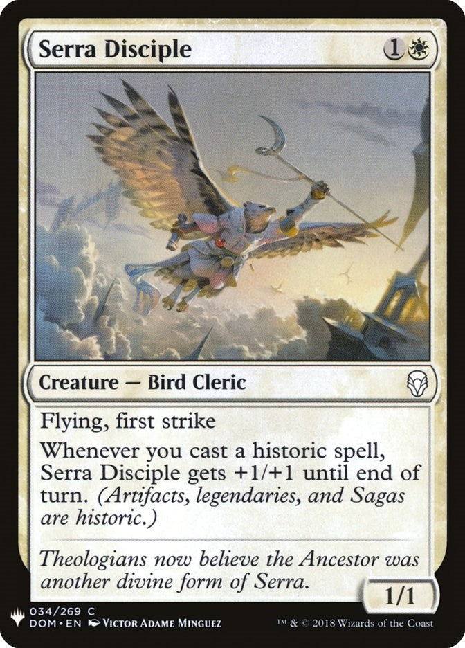 Serra Disciple (34) [LIST] - MTG Single