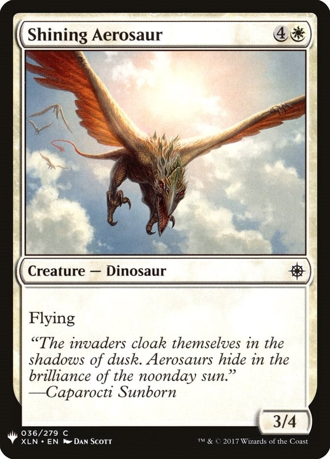 Shining Aerosaur (36) [LIST] - MTG Single