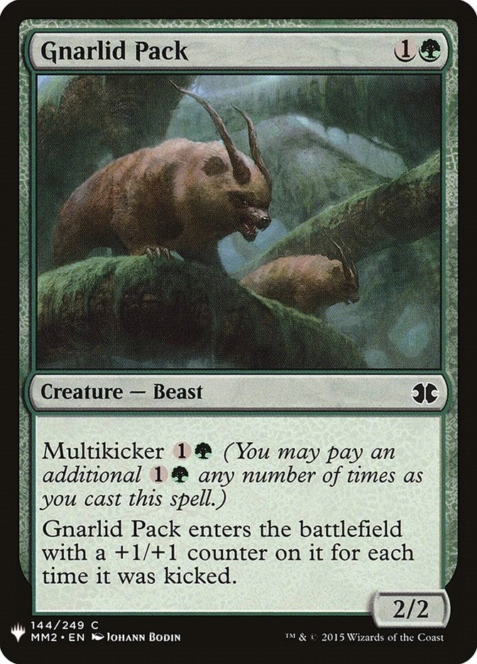 Gnarlid Pack (144) [LIST] - MTG Single