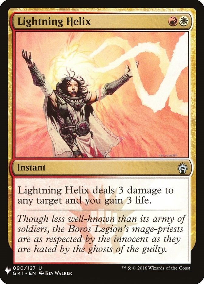 Lightning Helix (90) [LIST] - MTG Single