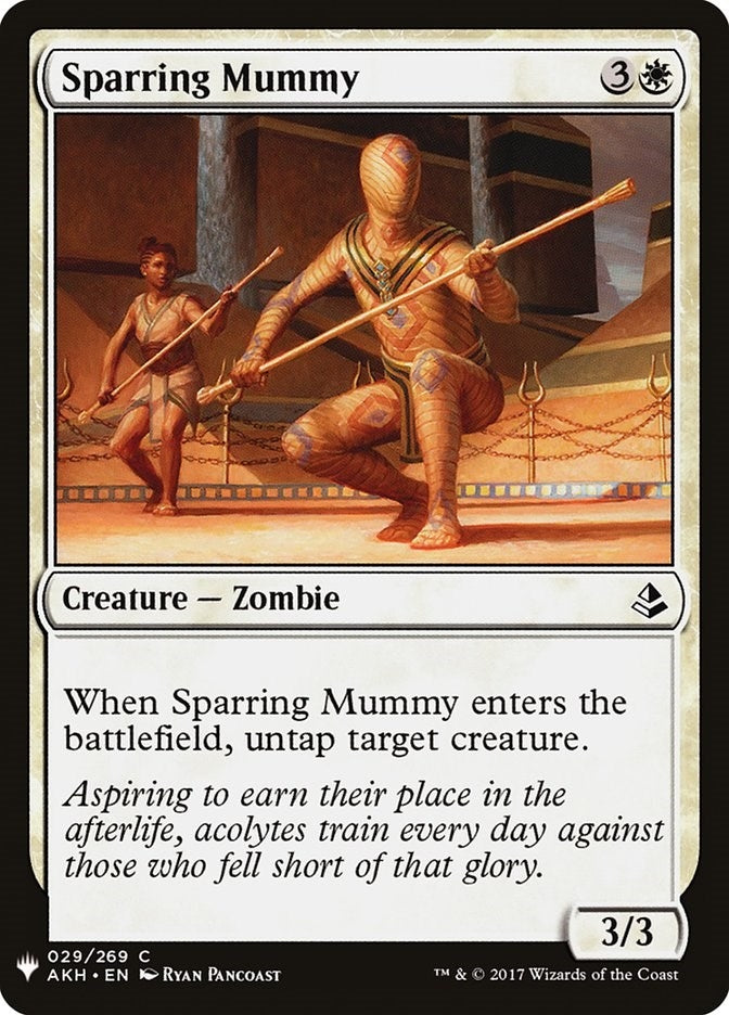 Sparring Mummy (29) [LIST] - MTG Single
