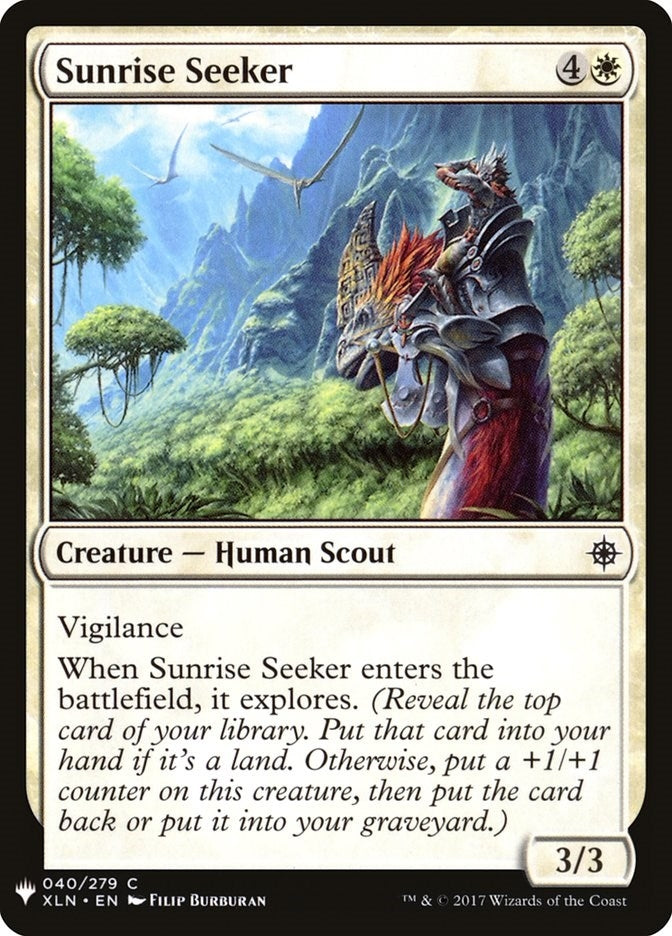 Sunrise Seeker (40) [LIST] - MTG Single