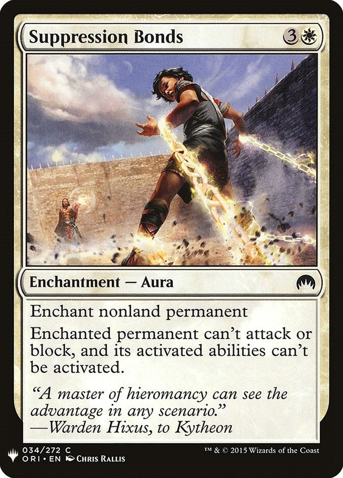 Suppression Bonds (34) [LIST] - MTG Single