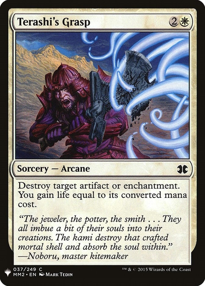 Terashi’s Grasp (37) [LIST] - MTG Single