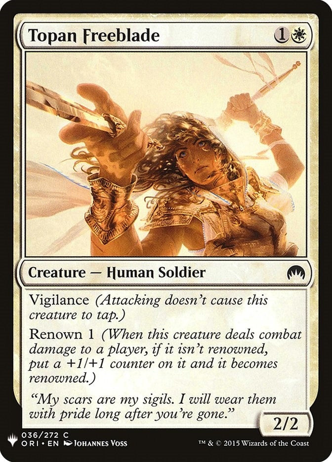 Topan Freeblade (36) [LIST] - MTG Single
