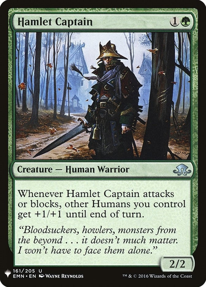 Hamlet Captain (161) [LIST] - MTG Single