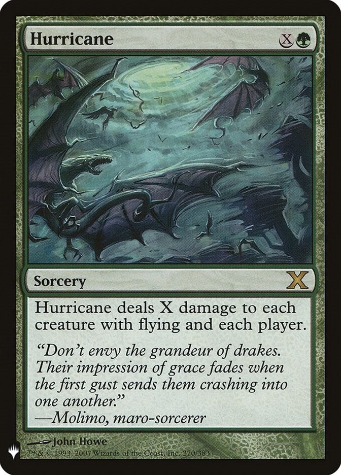 Hurricane (270) [LIST] - MTG Single