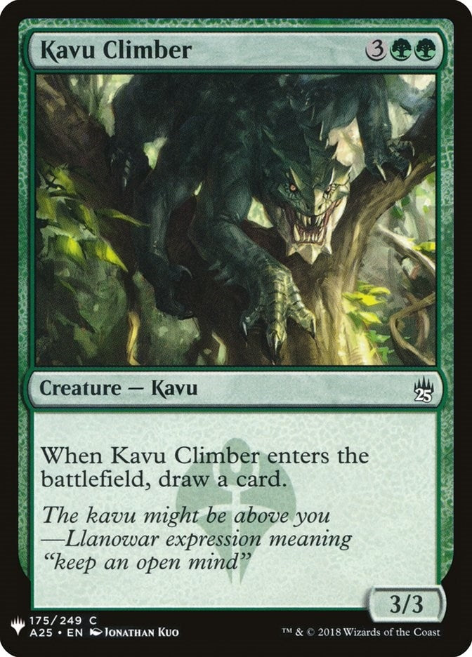 Kavu Climber (175) [LIST] - MTG Single