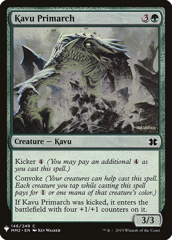 Kavu Primarch (146) [LIST] - MTG Single