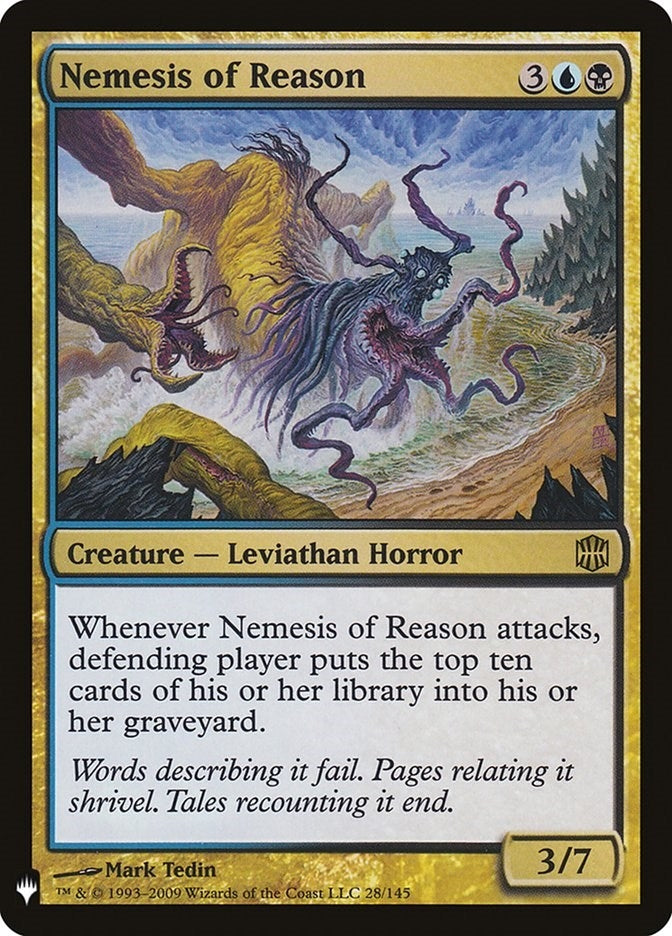 Nemesis of Reason (28) [LIST] - MTG Single