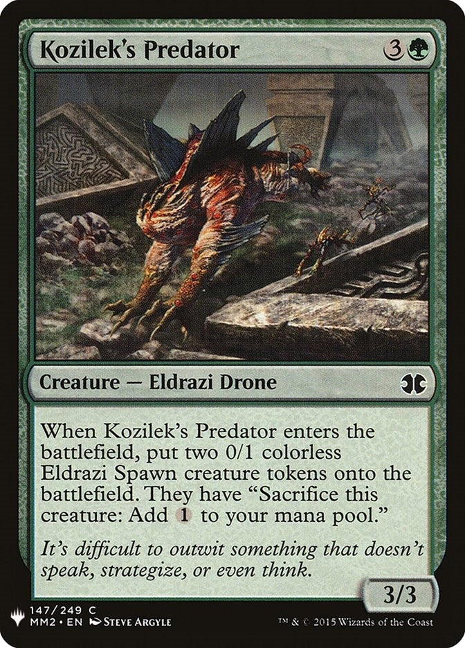 Kozilek’s Predator (147) [LIST] - MTG Single