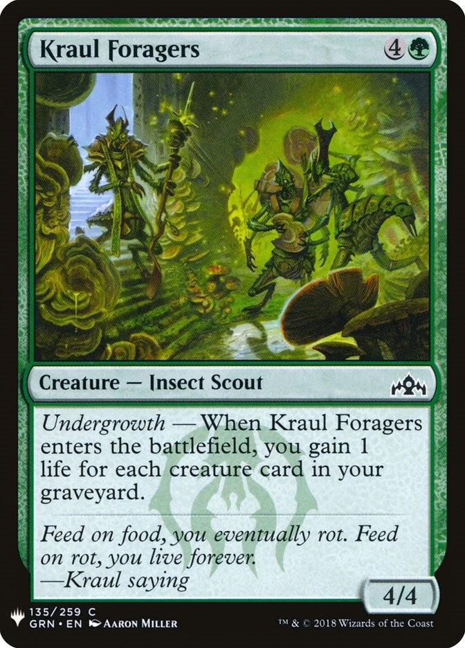 Kraul Foragers (135) [LIST] - MTG Single