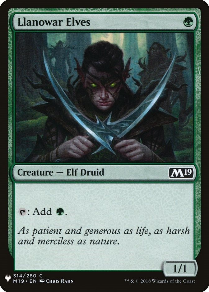 Llanowar Elves (314) [LIST] - MTG Single
