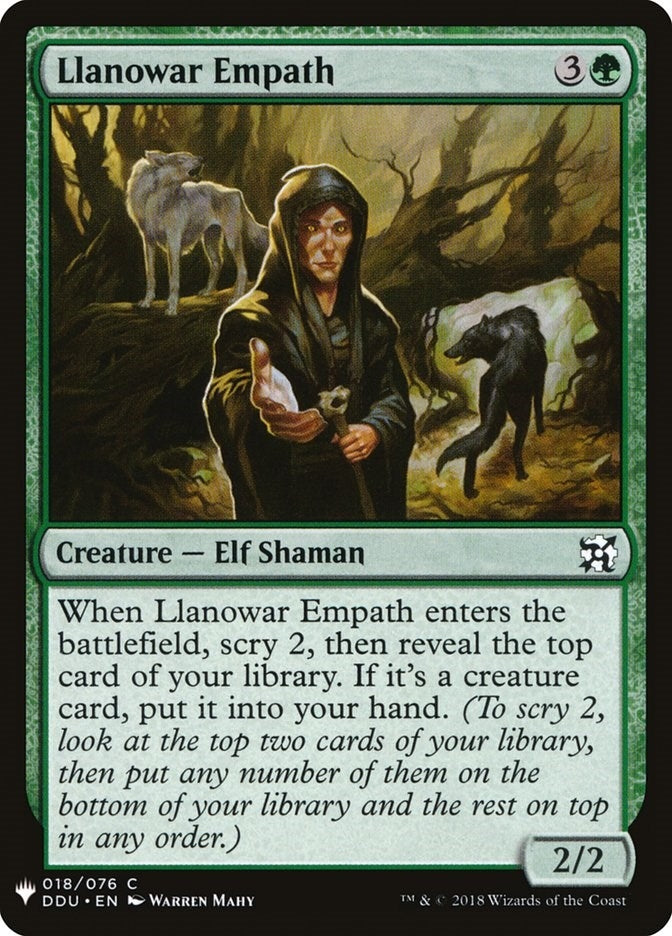 Llanowar Empath (18) [LIST] - MTG Single