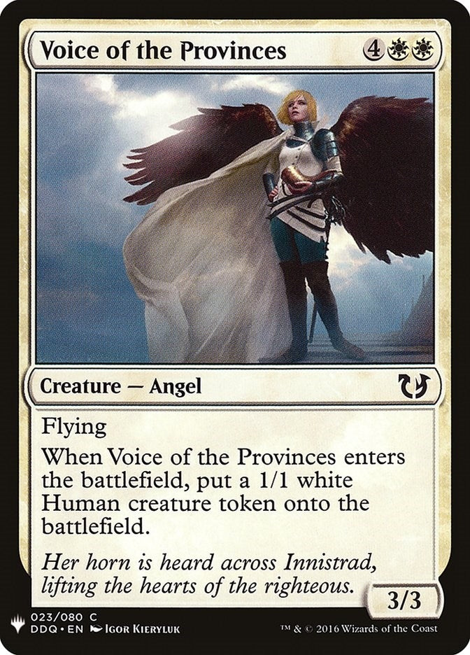 Voice of the Provinces (23) [LIST] - MTG Single