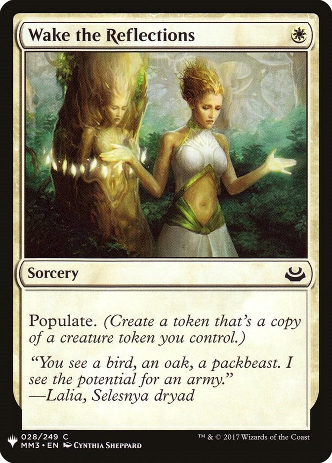 Wake the Reflections (28) [LIST] - MTG Single