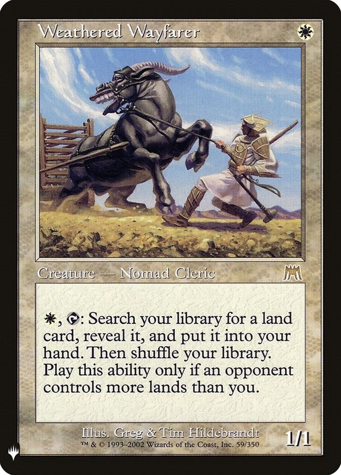 Weathered Wayfarer (59) [LIST] - MTG Single