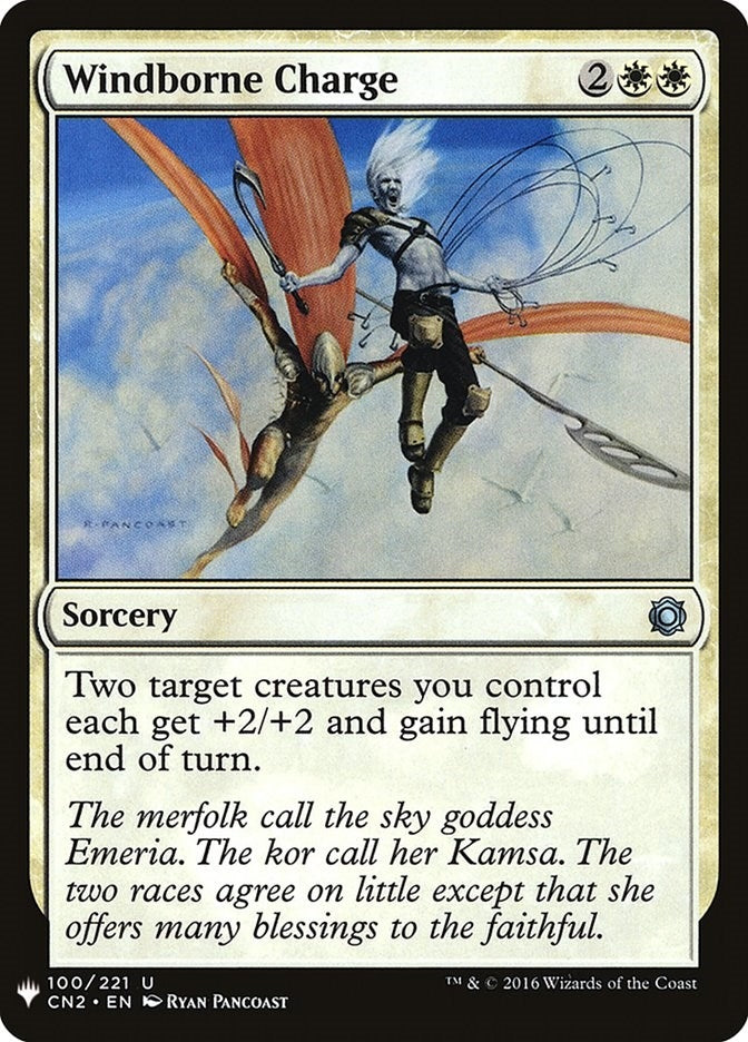 Windborne Charge (100) [LIST] - MTG Single