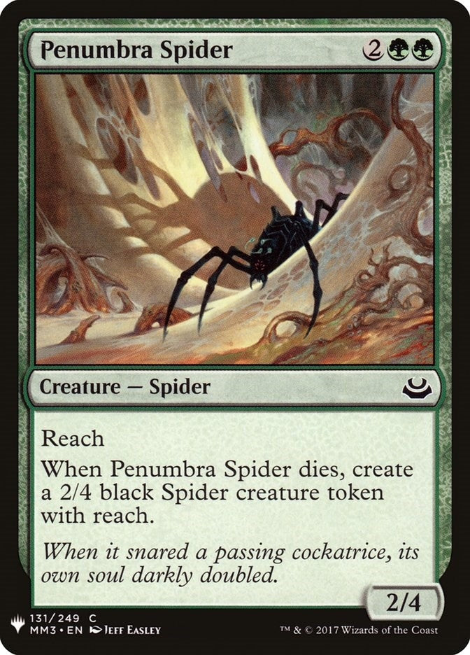 Penumbra Spider (131) [LIST] - MTG Single