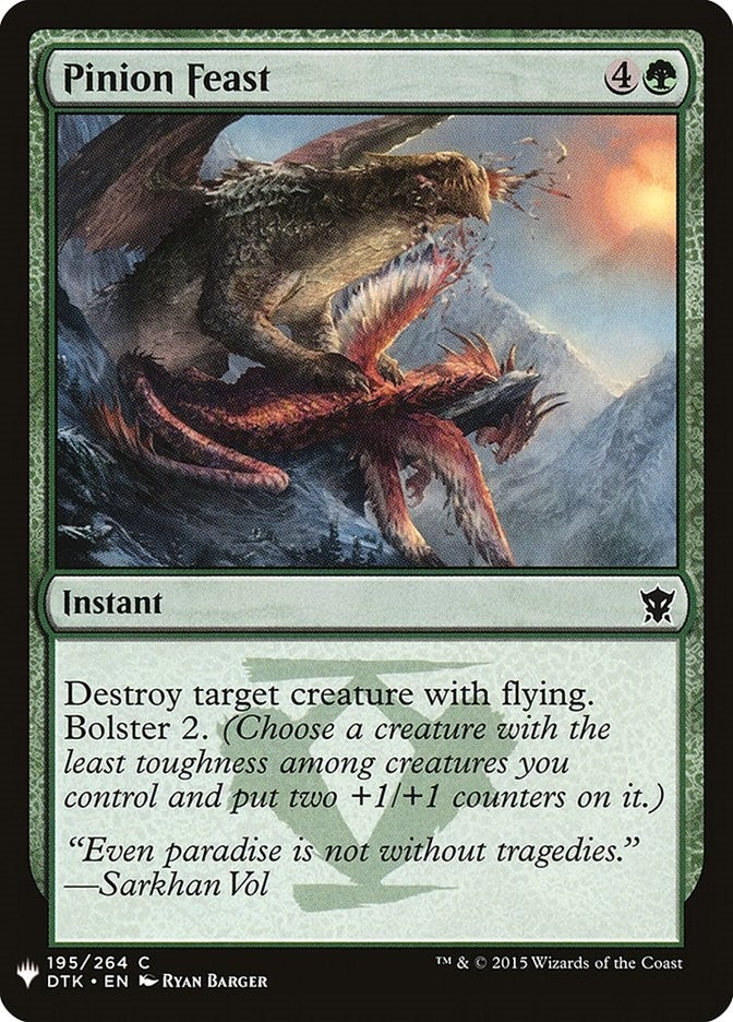 Pinion Feast (195) [LIST] - MTG Single
