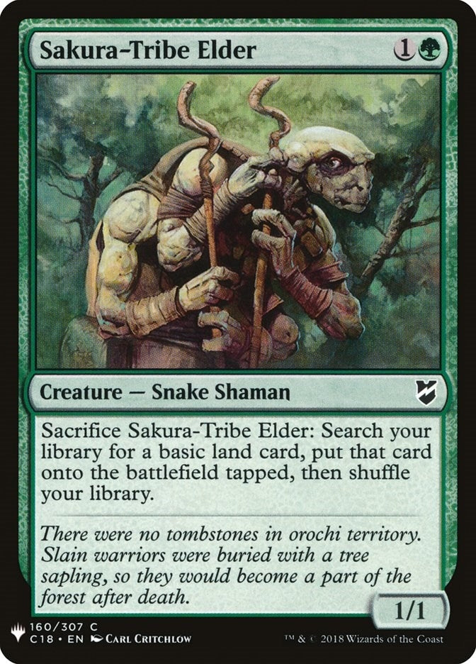 Sakura-Tribe Elder (160) [LIST] - MTG Single