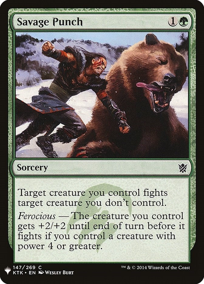 Savage Punch (147) [LIST] - MTG Single