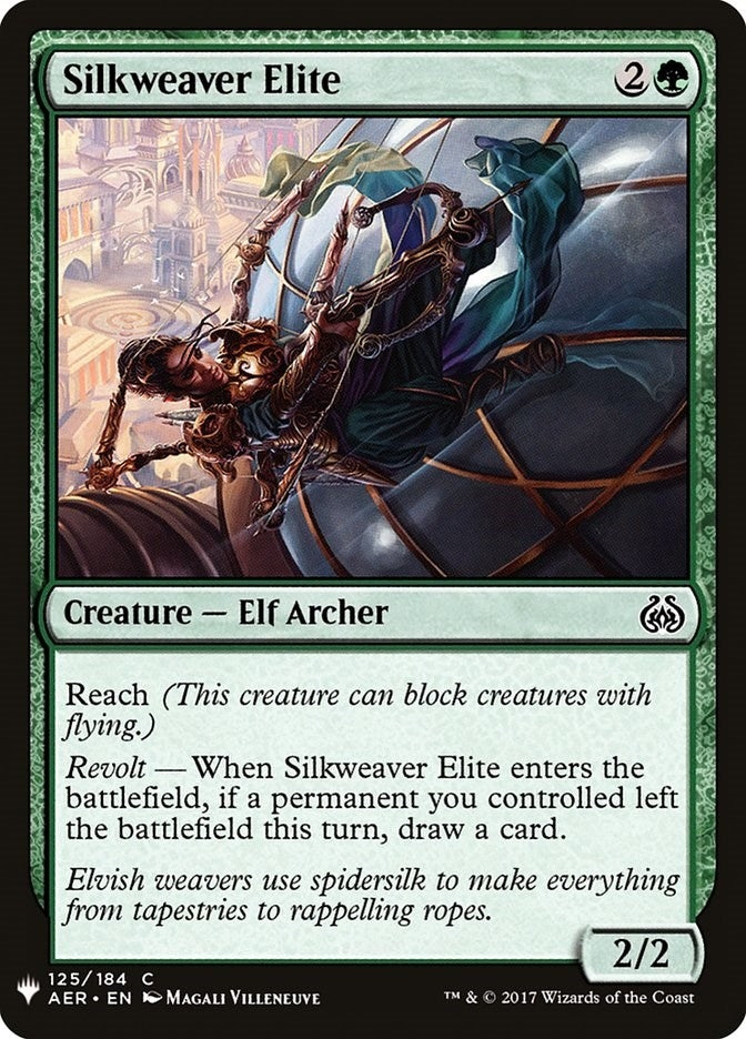 Silkweaver Elite (125) [LIST] - MTG Single