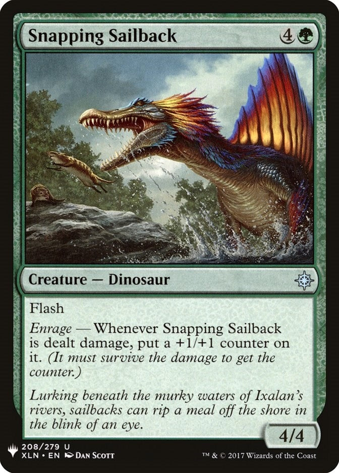 Snapping Sailback (208) [LIST] - MTG Single