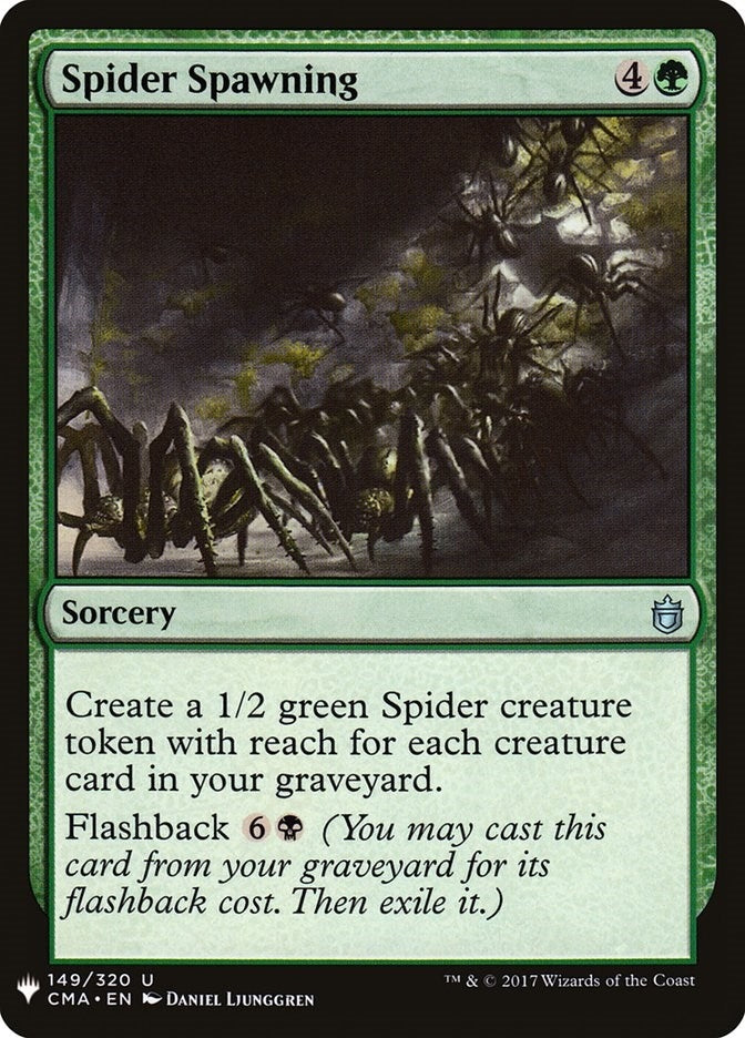 Spider Spawning (149) [LIST] - MTG Single