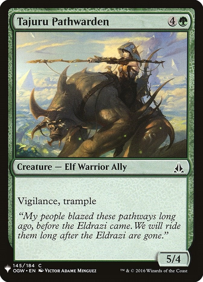 Tajuru Pathwarden (145) [LIST] - MTG Single