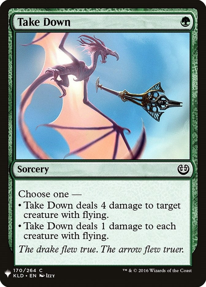 Take Down (170) [LIST] - MTG Single