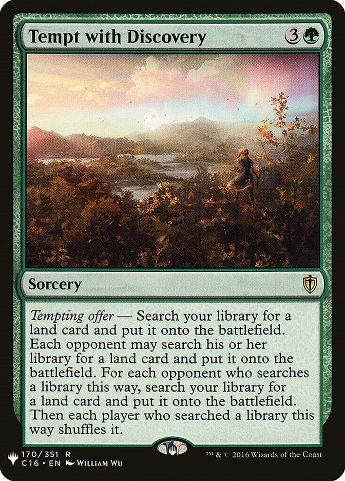 Tempt with Discovery (170) [LIST] - MTG Single