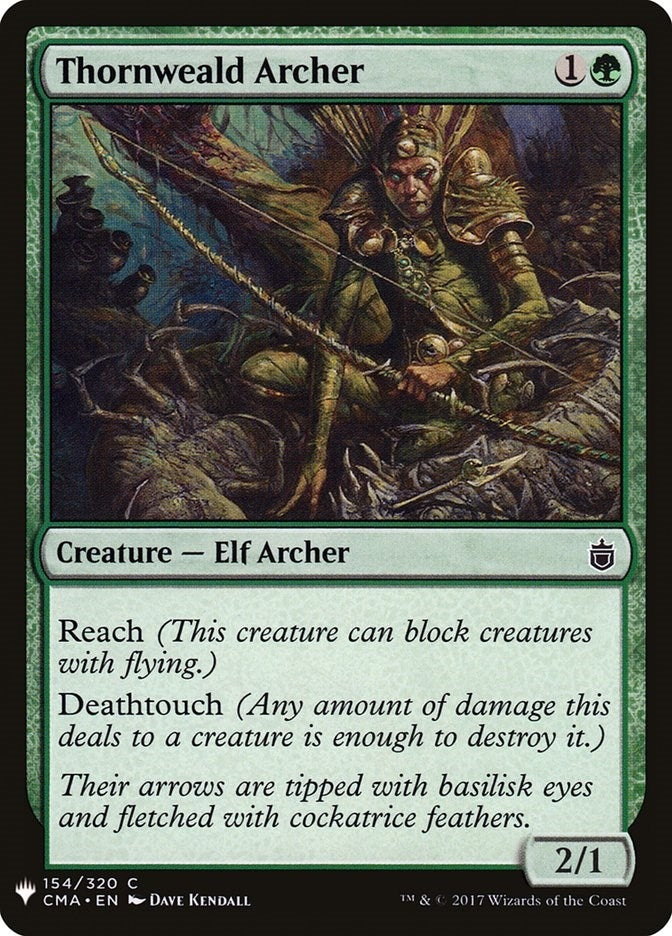 Thornweald Archer (154) [LIST] - MTG Single