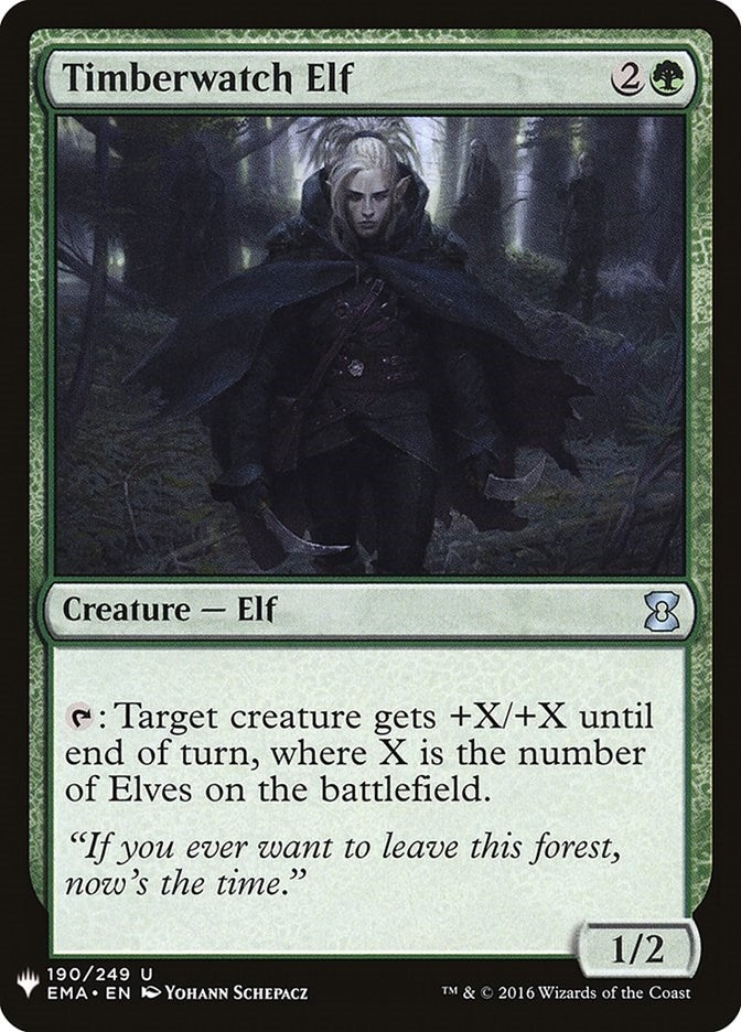 Timberwatch Elf (190) [LIST] - MTG Single