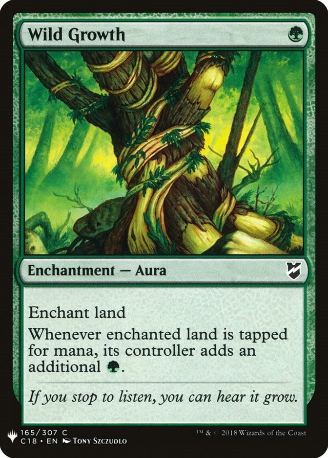 Wild Growth (165) [LIST] - MTG Single