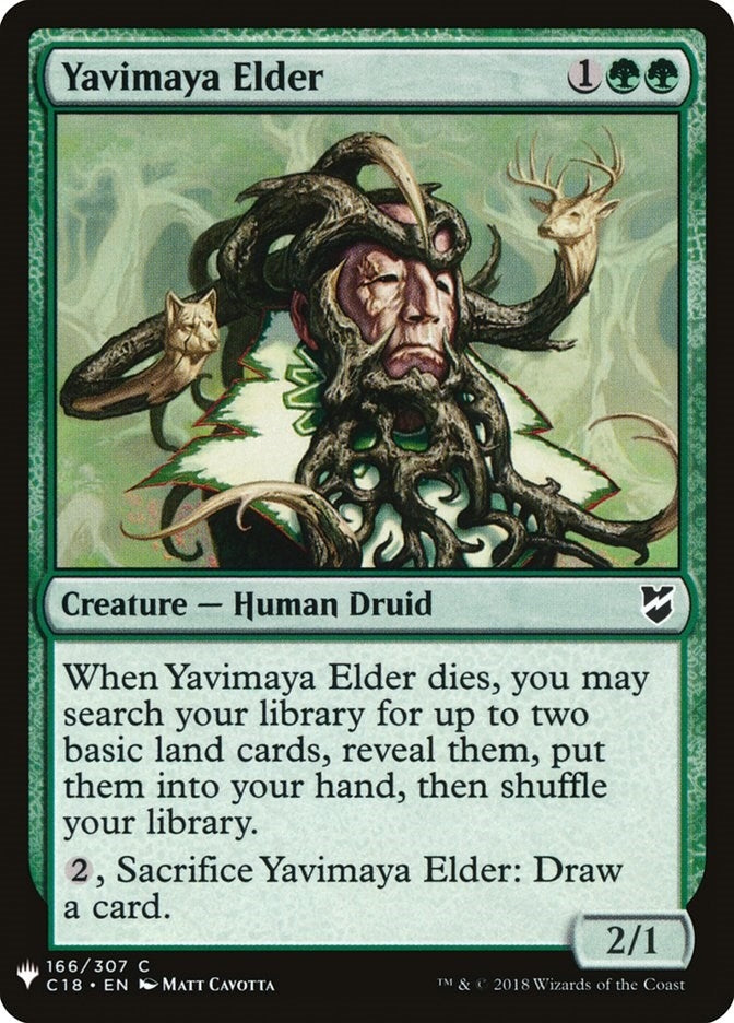 Yavimaya Elder (166) [LIST] - MTG Single