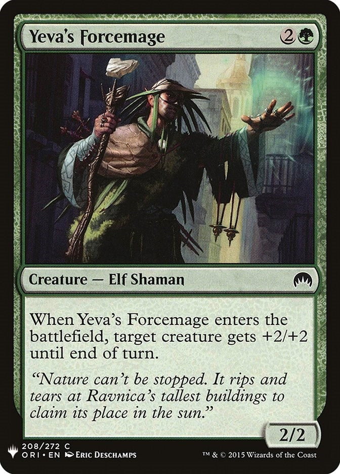 Yeva’s Forcemage (208) [LIST] - MTG Single