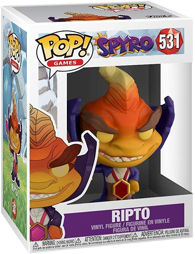 Spyro: Ripto (531) [POP!] - Funko Sealed