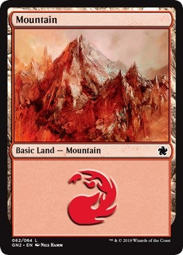 Mountain (62) (62) [GN2] - MTG Single
