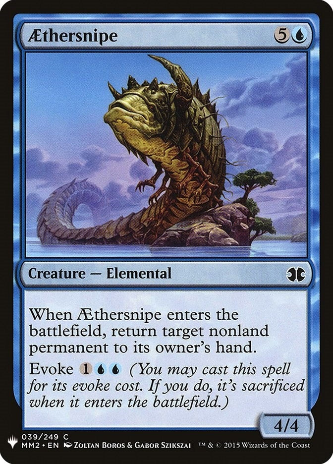 Aethersnipe (39) [LIST] - MTG Single