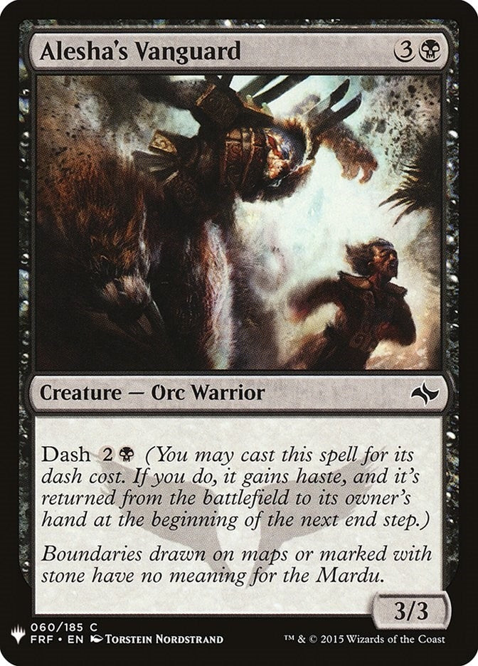 Alesha’s Vanguard (60) [LIST] - MTG Single