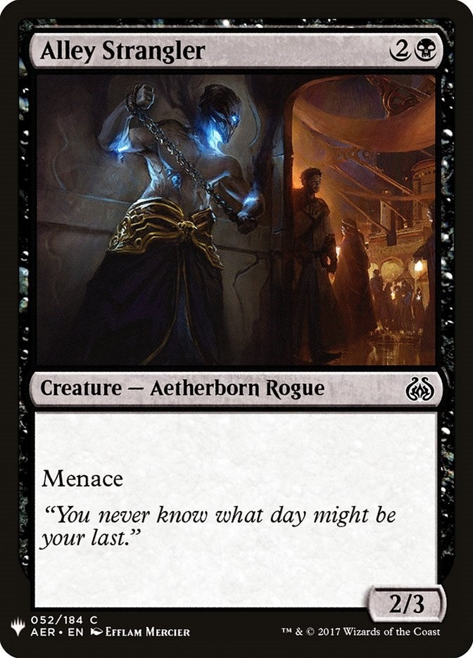 Alley Strangler (52) [LIST] - MTG Single